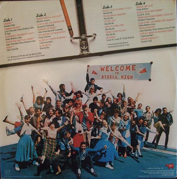 Various – Grease (The Original Soundtrack From The Motion Picture) - 2 × Vinyl LP, Album, Reissue, Gatefold (USED VG+)