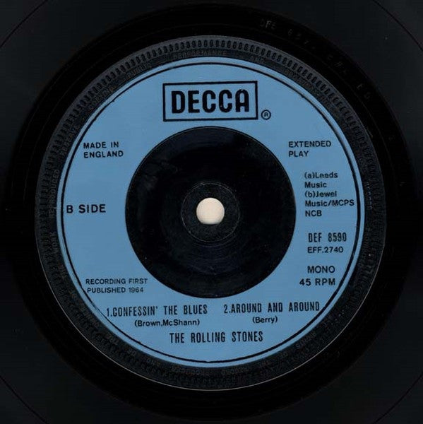 The Rolling Stones - Five By Five - Vinyl 7", 45 RPM, EP, Reissue, Stereo, Misprint, UK 1982 (USED VG+)