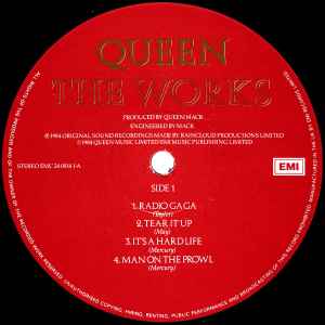Queen - The Works - Vinyl LP, Album, Stereo, UK 1984 (USED VG+)