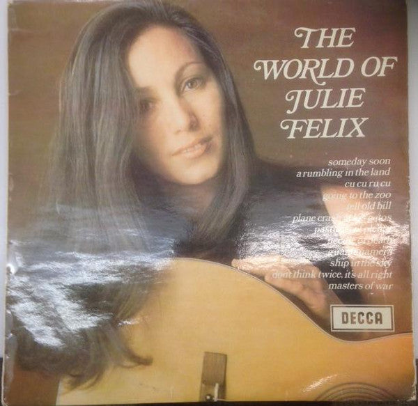 Julie Felix - The World Of Julie Felix - Vinyl LP, Compilation, Stereo, UK 1969 (USED VG+)