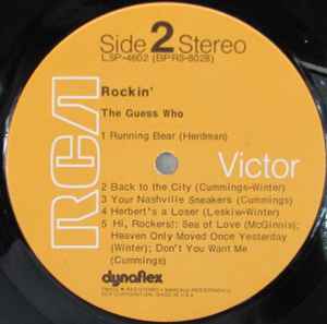 The Guess Who – Rockin' - Vinyl LP, Album, Stereo, US 1972 (USED NM)