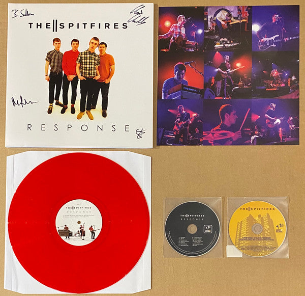 The Spitfires – Response - Vinyl LP, Album, Limited Edition, Red CD, Album CD, EP, Bonus Disc, UK 2015 (USED VG+)