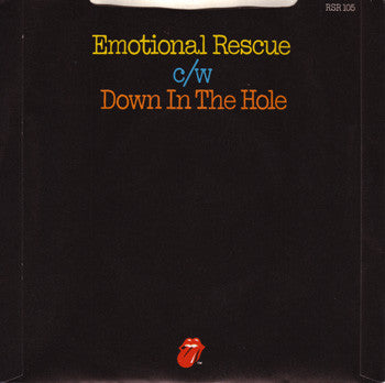 The Rolling Stones – Emotional Rescue - Vinyl 7", 45 RPM, Single, UK 1980 (USED NM)