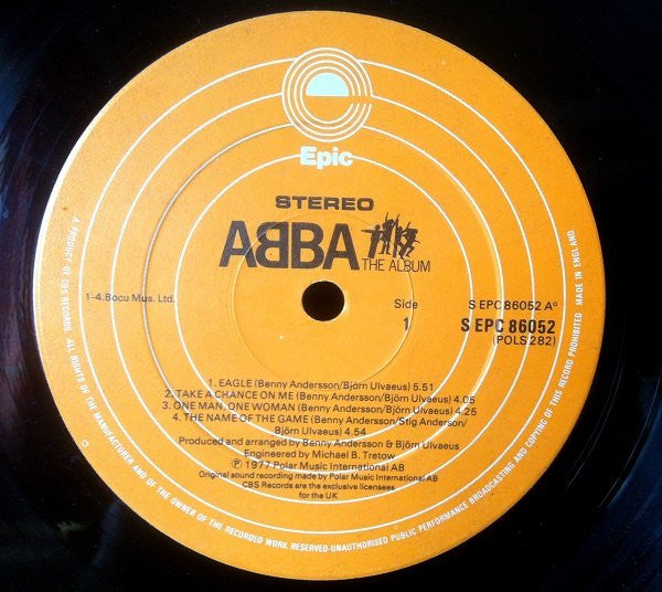 ABBA - The Album - Vinyl LP, Album, Stereo, Gatefold Sleeve, UK 1978 (USED VG+)