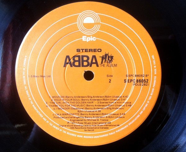 ABBA - The Album - Vinyl LP, Album, Stereo, Gatefold Sleeve, UK 1978 (USED VG+)