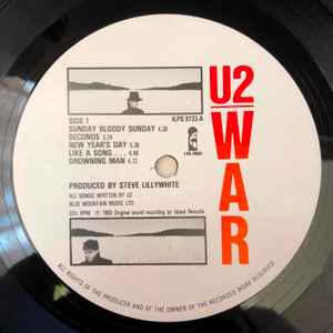 U2 - War - Vinyl LP, Album, Stereo, 1983 (USED VG+)