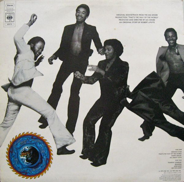 Earth, Wind & Fire - That's The Way Of The World - Vinyl LP, Album, UK 1975 (USED VG+)