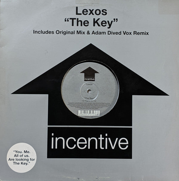 Lexos – The Key - Vinyl 12", 45 RPM, UK 2001 (USED NM)
