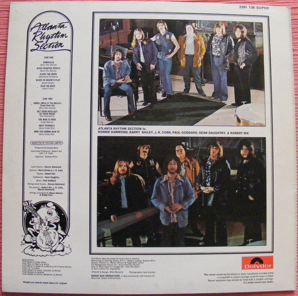 Atlanta Rhythm Section - Third Annual Pipe Dream - Vinyl LP, Album, Stereo, UK 1974 (USED VG+)