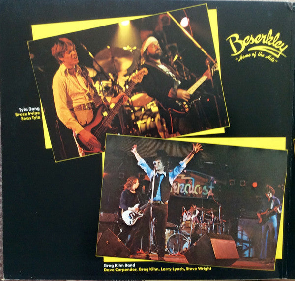 Greg Kihn / Rubinoos / Earth Quake / Tyla Gang - Bezerk Times - 2 x Vinyl LP, Stereo, 1978 (USED VG+)
