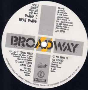Warp 9 – Beat Wave - Vinyl LP, Album, UK 1983 (USED VG+)