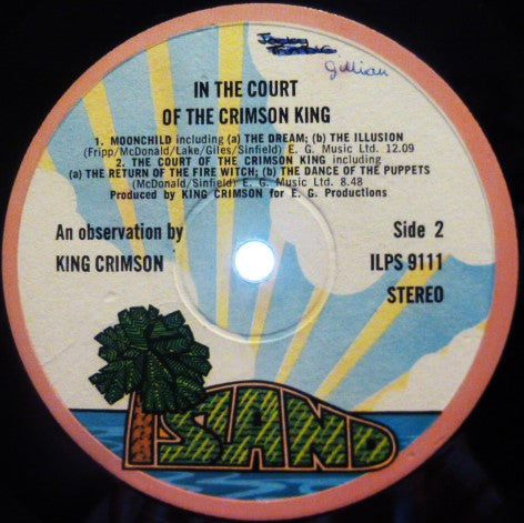 King Crimson – In The Court Of The Crimson King (An Observation By King Crimson) - Vinyl, LP, Album, Gatefold, UK 1970 (USED VG+)