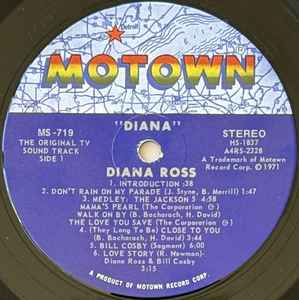 Diana Ross – Diana! (Original TV Soundtrack) - Vinyl LP, Album, Stereo, US 1971 (USED VG)