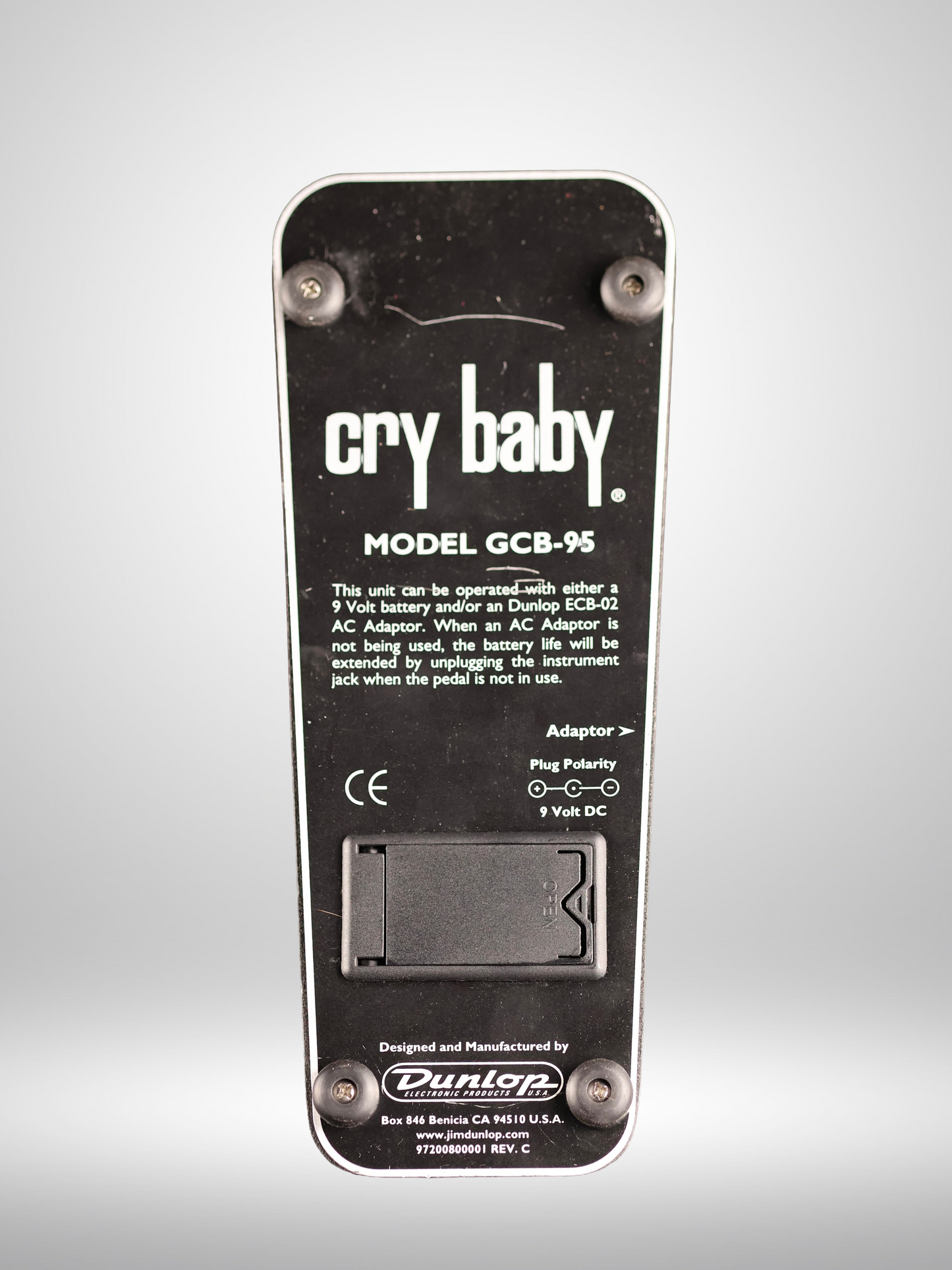 Dunlop Cry Baby Wah Pedal GCB-95, Used
