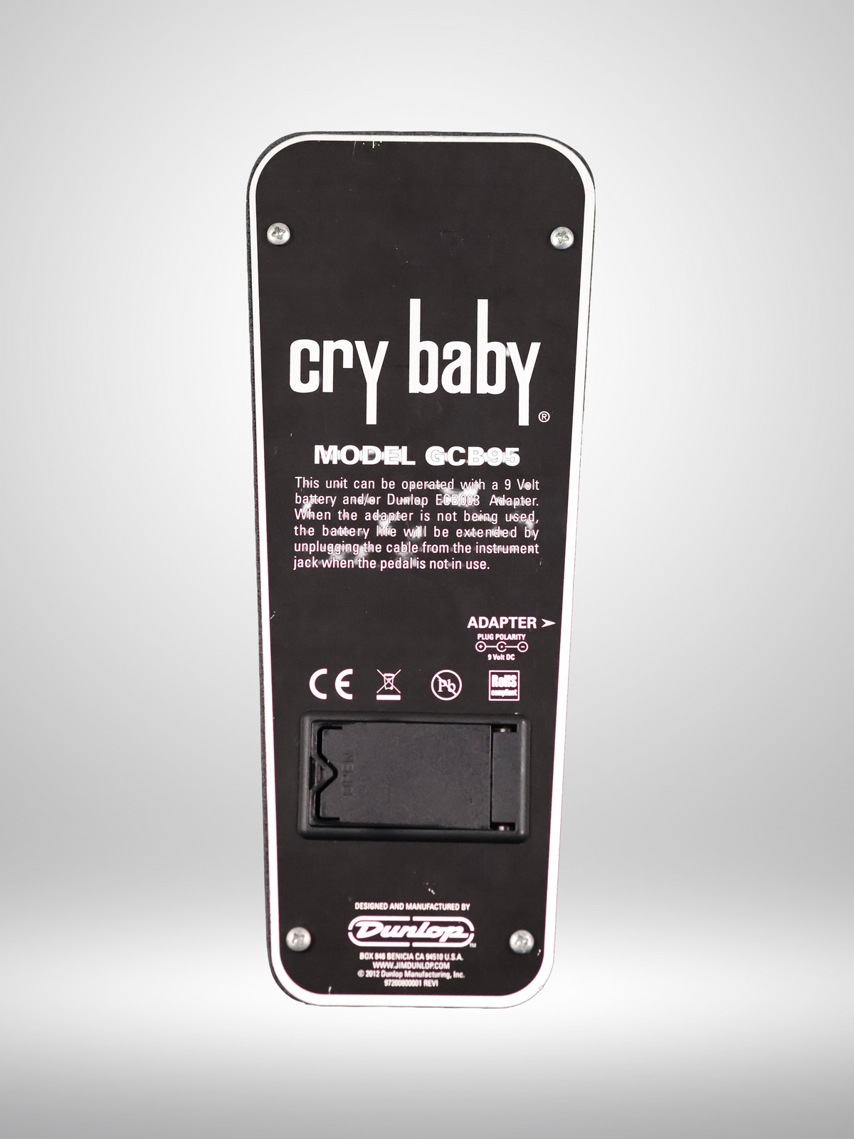 Dunlop Cry Baby GCB-95 Wah Pedal, Used