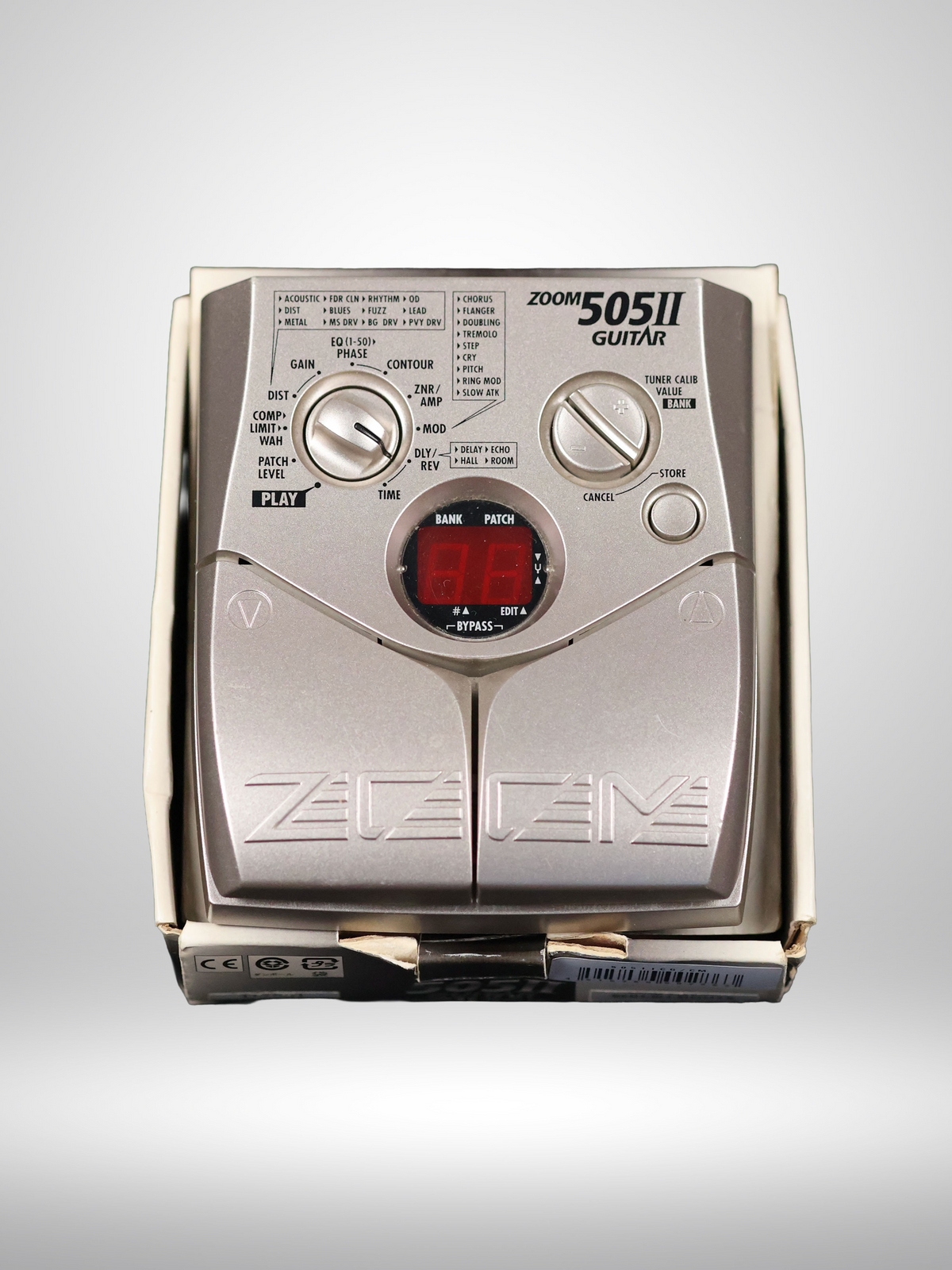 Zoom 505 II Guitar Multi-Effects Pedal, Used