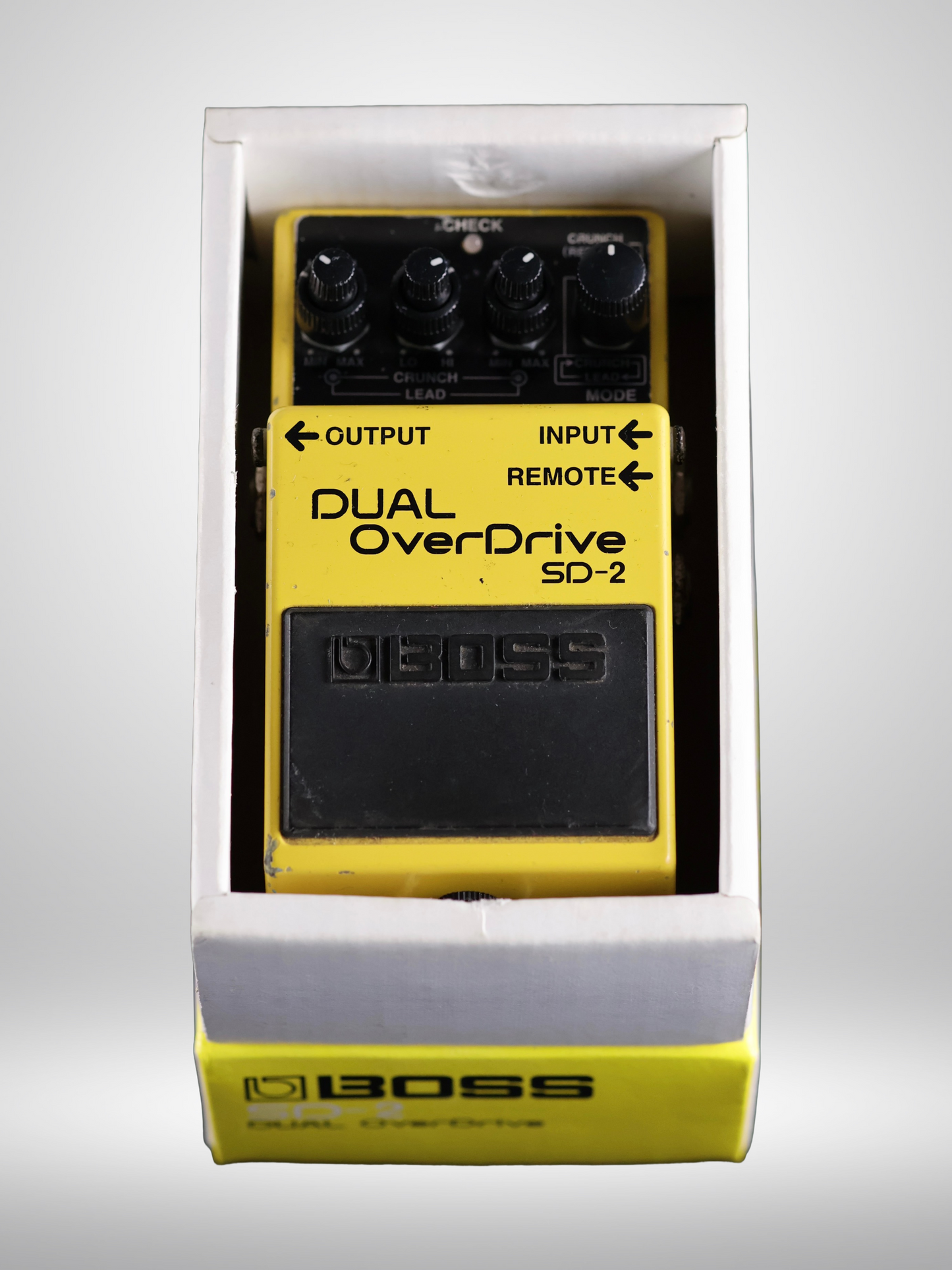 Boss Dual OverDrive SD-2 Guitar Pedal, Used