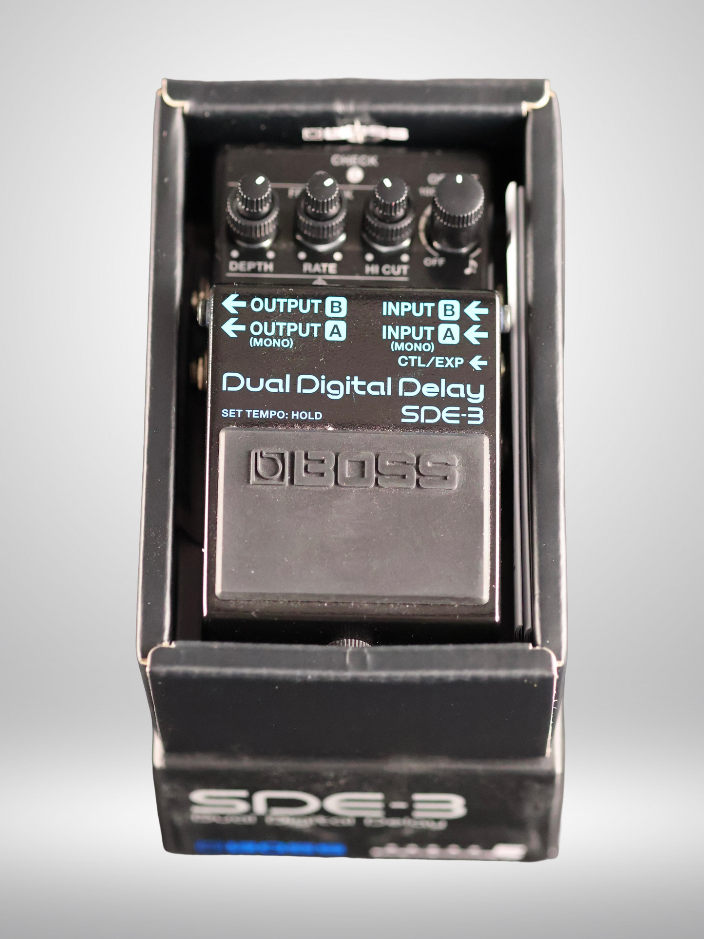 Boss Dual Digital Delay SDE-3 Guitar Pedal, Used