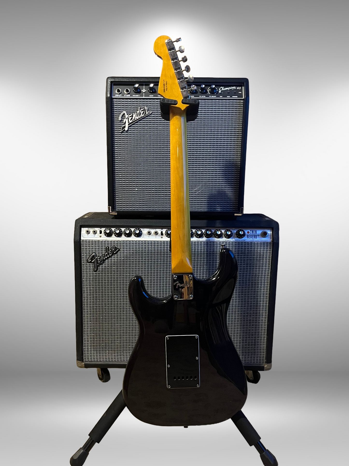 Fender Modern Player Stratocaster HSH, Rosewood Fingerboard, Charcoal Transparent (2013-2014) Used