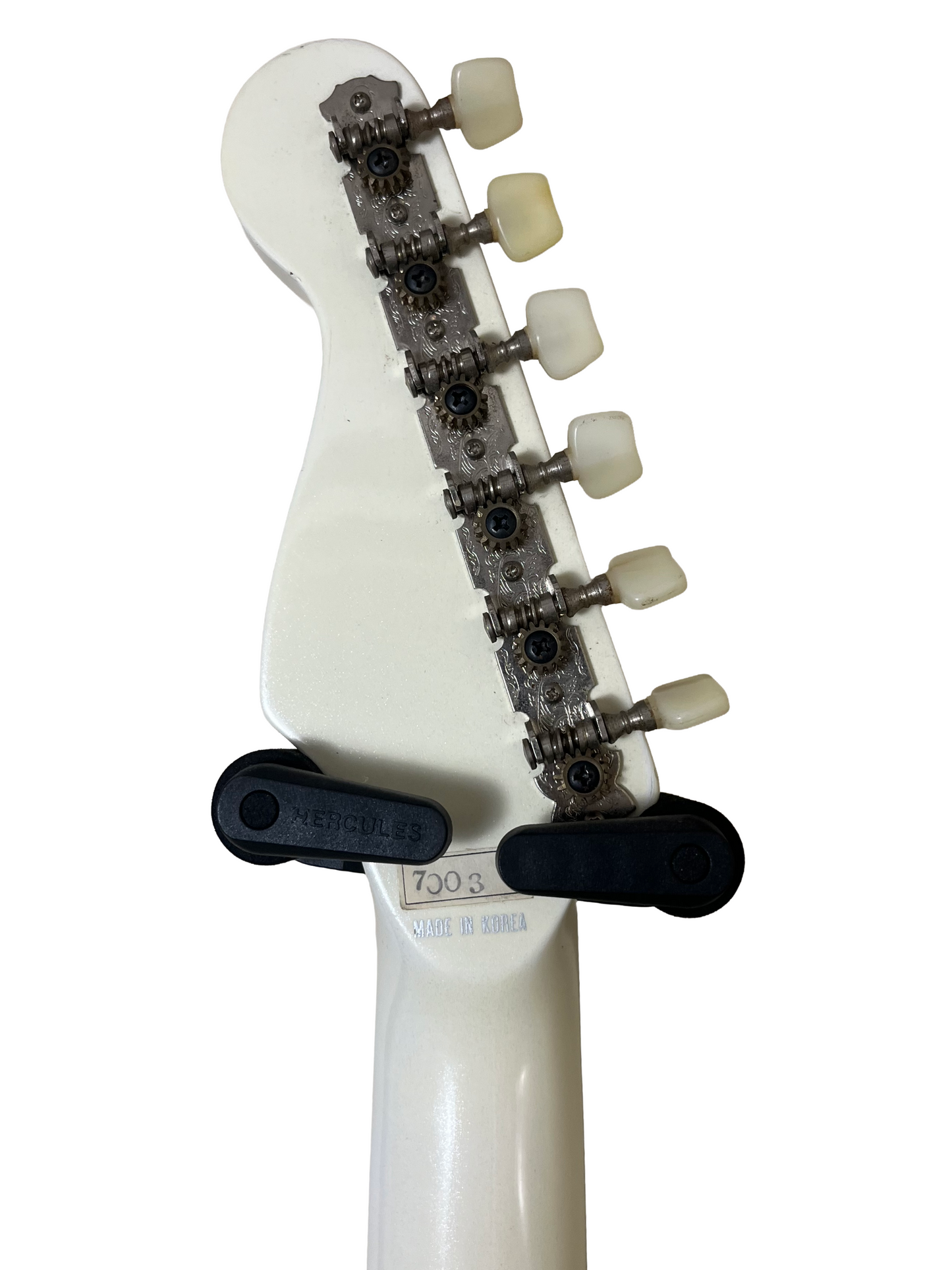 Synsonics Jr Pro Mini Electric Guitar, White