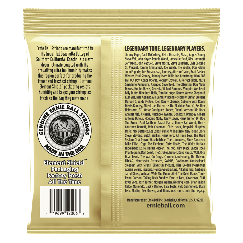 Ernie Ball Earthwood Extra Light Acoustic Guitar Strings, 10-50