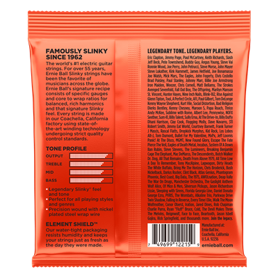 Ernie Ball Skinny Top Heavy Bottom Guitar Strings, 10-52