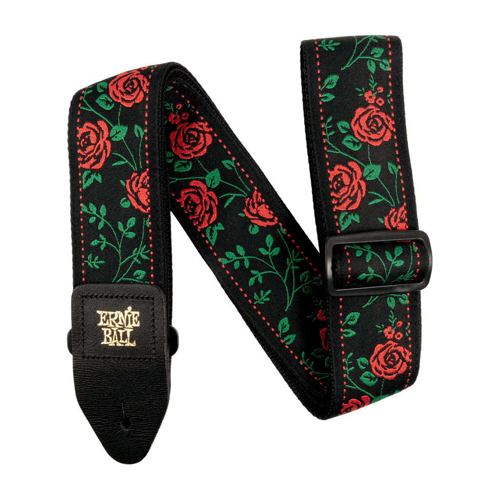 Ernie Ball Jacquard Guitar Strap, Spanish Rose