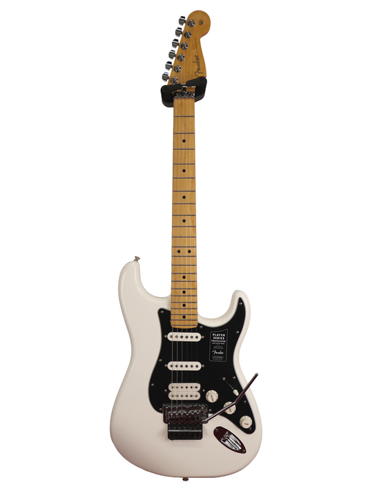 Fender Player Stratocaster, with Floyd Rose, HSS, Polar White (2022)