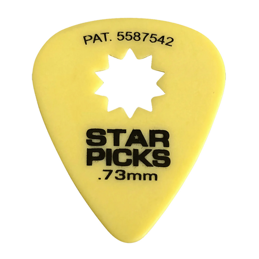 The Everly Brothers Star Picks, 0.73mm, Yellow, 12-Pack