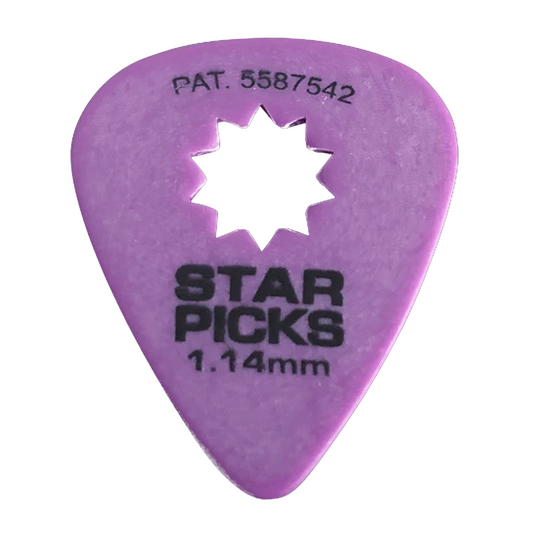 The Everly Brothers Star Picks, 1.14mm, Purple, 12-Pack