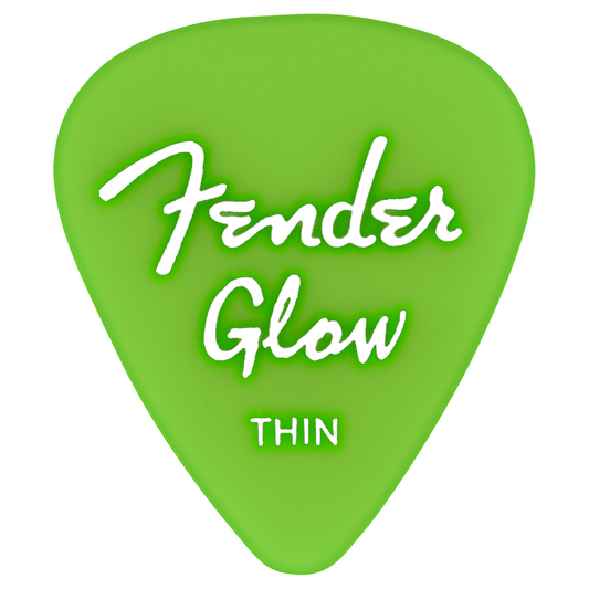 Fender Glow Picks, Glow In The Dark Guitar Picks x12