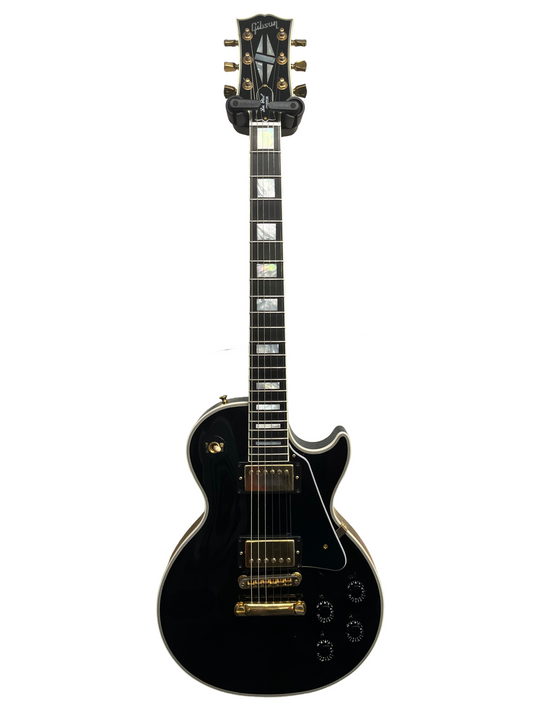 Gibson Custom Shop Les Paul Custom, Ebony Gloss, Ebony Fingerboard (2019) Used