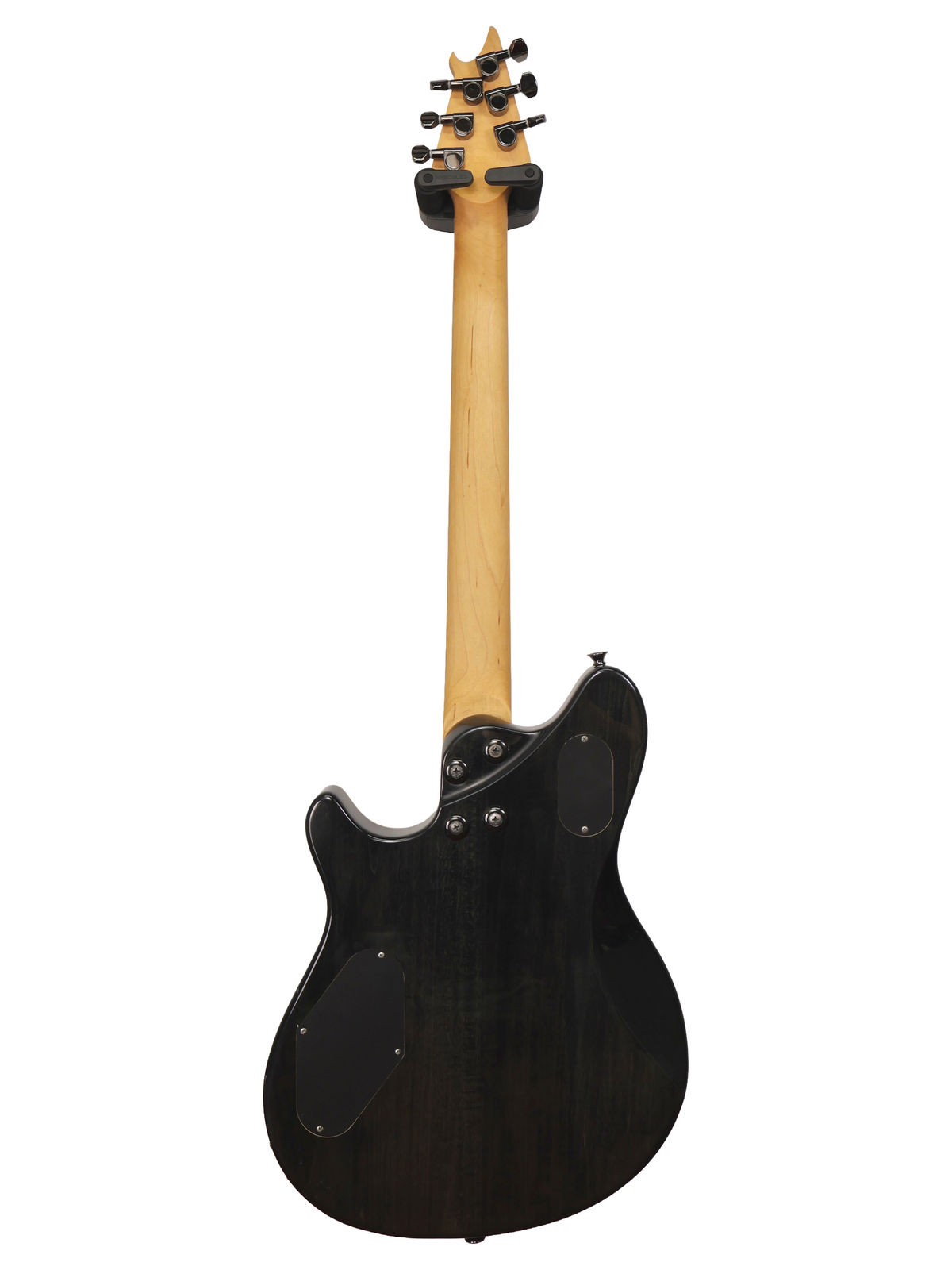 EVH Wolfgang Standard Quilt Hardtail, Trans Black