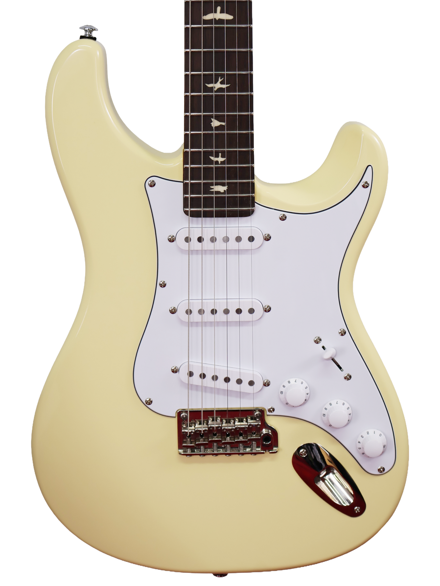 PRS SE Signature John Mayer Silver Sky, Moon White (2022)