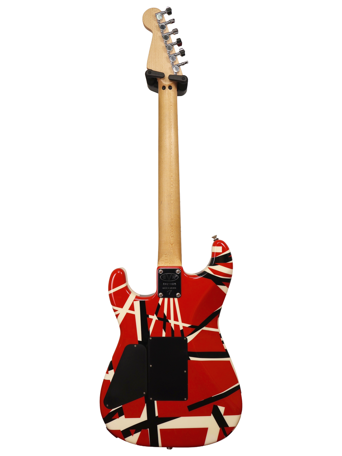 EVH Striped Series, Red with Black Stripes (2022)