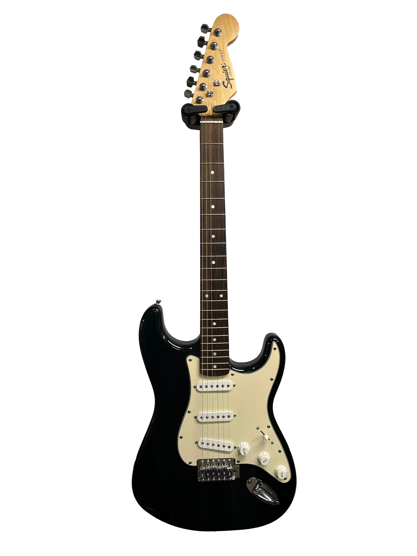 Squier Stratocaster SSS, Black, Used