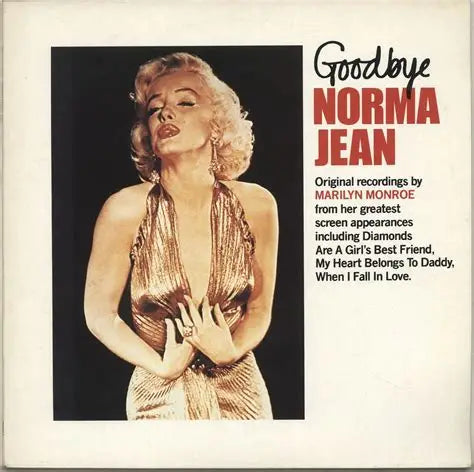 Marilyn Monroe ‎- Goodbye Norma Jean - Vinyl LP, Compilation, 1987 (USED VG)