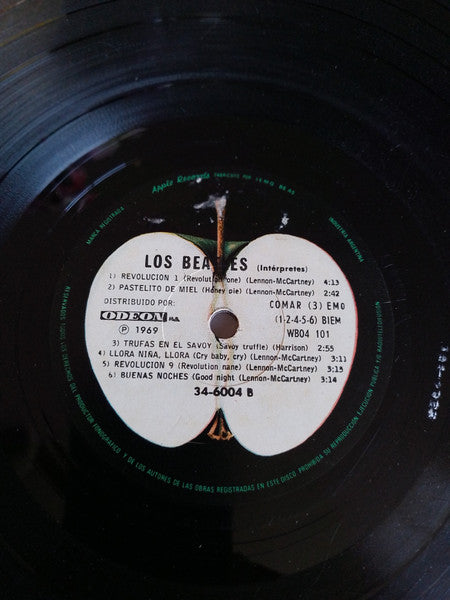 Los Beatles – Los Beatles - 2 x Vinyl LP, Album, Numbered, Mono, Green Labels, Argentina 1969 (USED VG+)