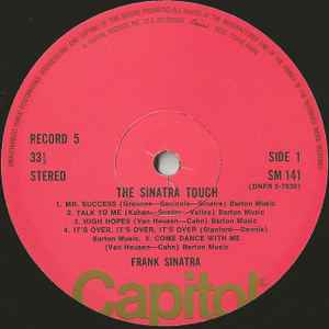 Frank Sinatra ‎– The Sinatra Touch - 6 × Vinyl LP, Compilation, Pink Labels Box Set, UK 1970 (USED NM)
