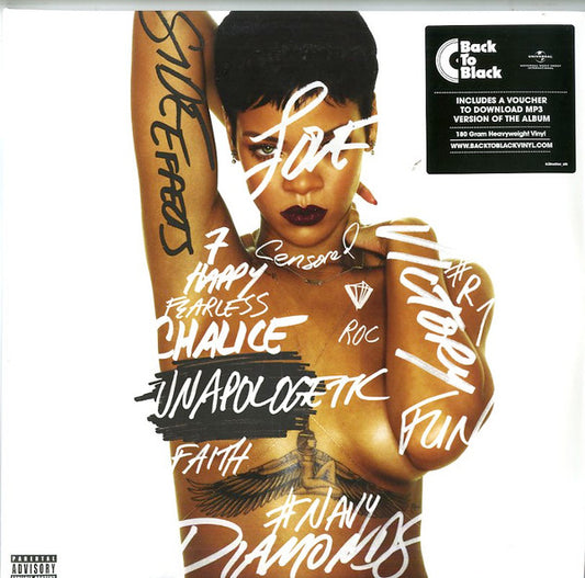 Rihanna ‎– Unapologetic - 2 × Vinyl LP, Album, Reissue, 180 Gram, 2017 (NEW SEALED)