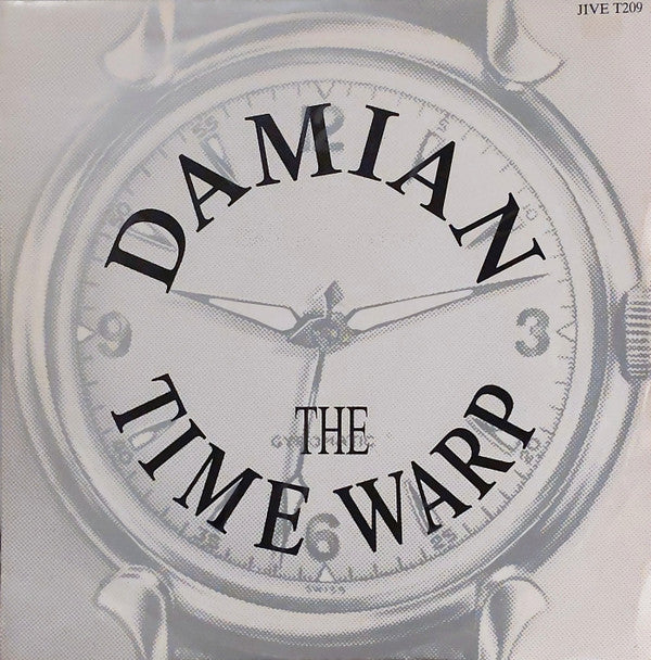 Damian ‎– The Time Warp - Vinyl 12", 45 RPM, Single, Stereo, B&W Sleeve, UK 1989 (USED VG)