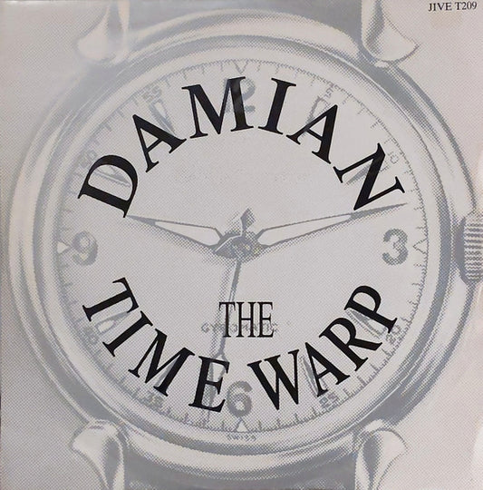 Damian ‎– The Time Warp - Vinyl 12", 45 RPM, Single, Stereo, B&W Sleeve, UK 1989 (USED VG)