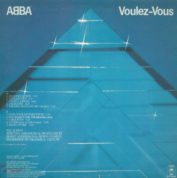 ABBA - Voulez-Vous - Vinyl LP, Album, Stereo, 1979 (USED VG+)