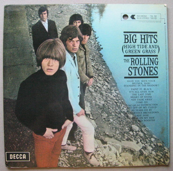 The Rolling Stones ‎– Big Hits [High Tide And Green Grass] - Vinyl LP, Compilation, Reissue, Stereo, Gatefold, UK 1970 (USED VG+)