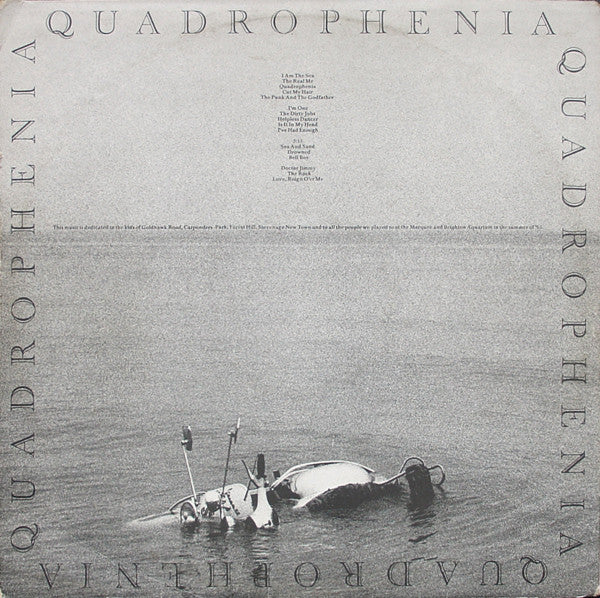 The Who - Quadrophenia - 2x Vinyl LP, Album, Stereo, First Press, 1973 (USED VG+)