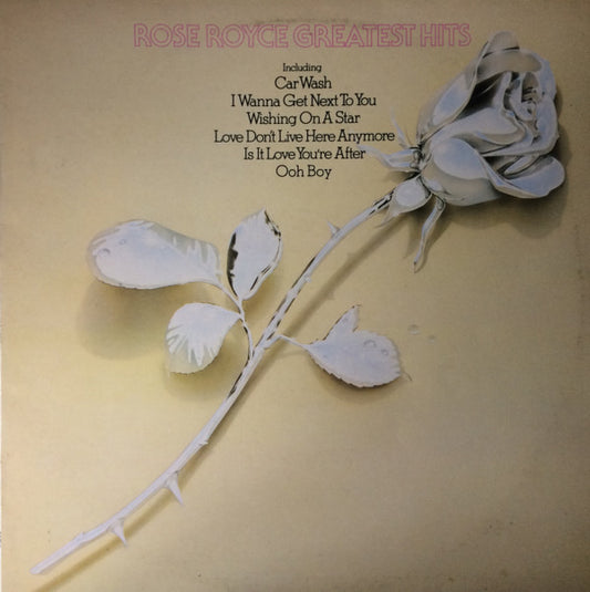 Rose Royce ‎– Greatest Hits - Vinyl LP, Compilation, UK 1980 (USED VG)