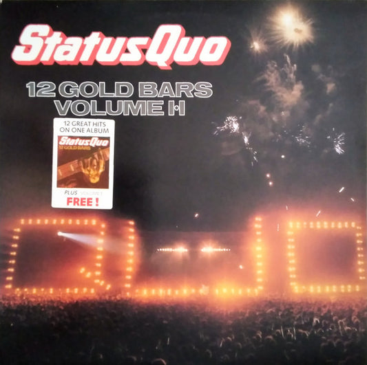 Status Quo ‎- 12 Gold Bars Volume I+I - 2 × Vinyl LP, Compilation, Stereo, Gatefold, UK 1984 (USED NM)