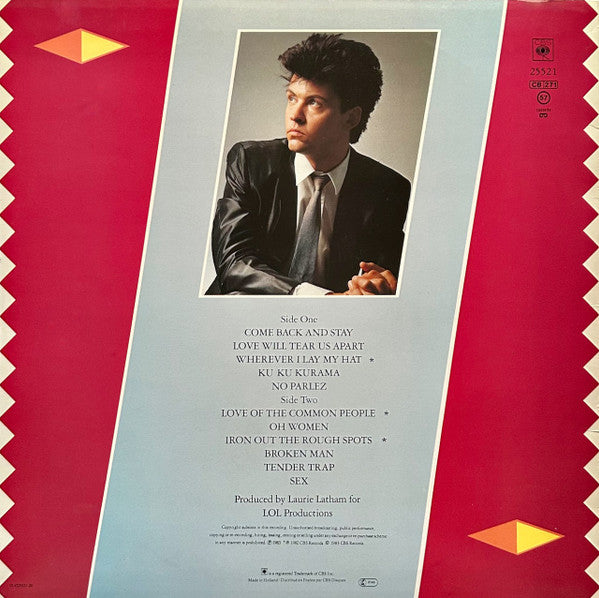 Paul Young ‎– No Parlez - Vinyl LP, Album, Stereo, Sunburst Labels, Europe 1983 (USED VG+)