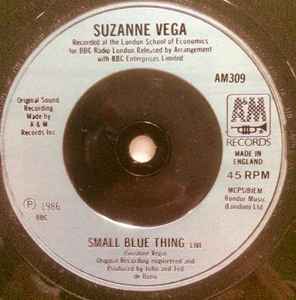 Suzanne Vega ‎– Marlene On The Wall - Vinyl 7", 45 RPM, Single, Reissue, Red & White Sleeve, UK 1986 (USED VG+)