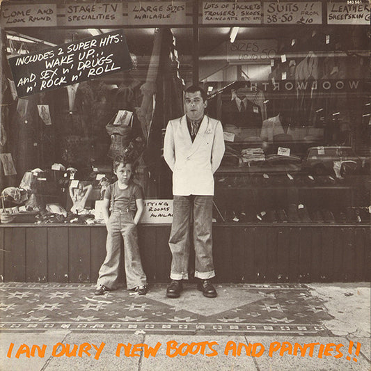 Ian Dury - New Boots And Panties !! - Vinyl LP, Album, Repress, Gatefold Sleeve, 1978 (USED VG)